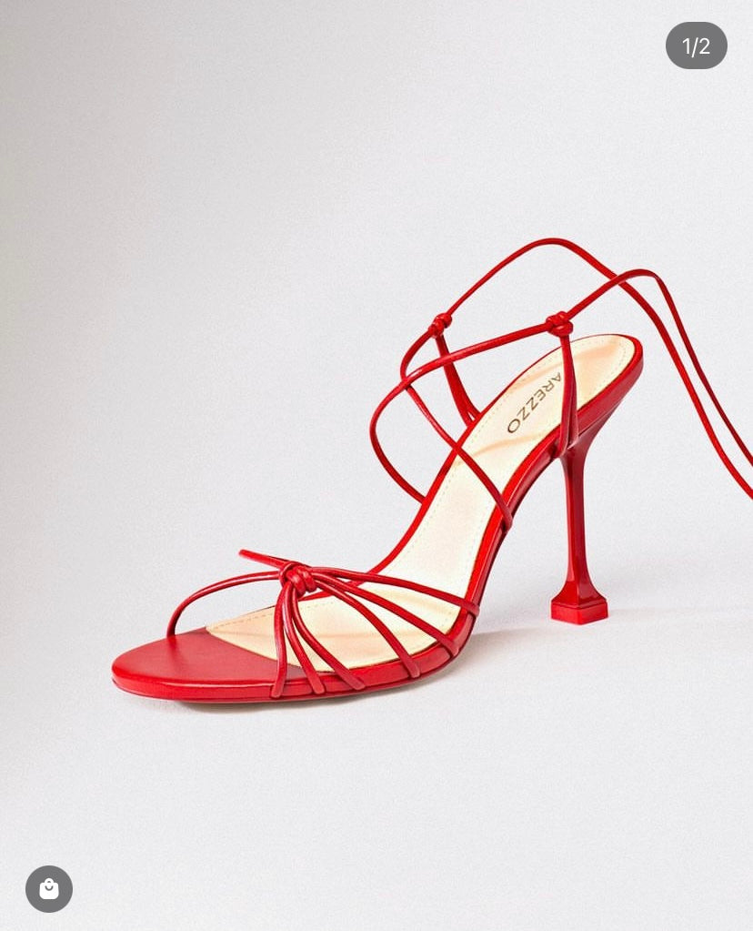 Sandália amarração Arezzo