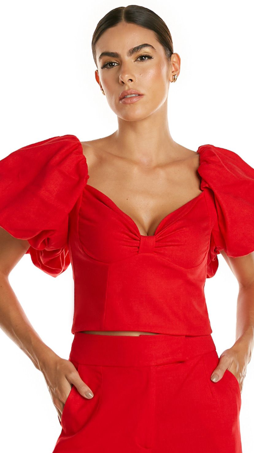 AF Merry Red Two Piece