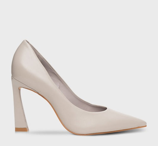 Pump Leather Cashmere